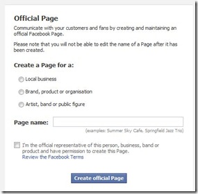 Facebook for Business - Official Page Setup